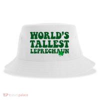 Worlds Tallest Leprechaun St Patricks Clover Sustainable Bucket Hat