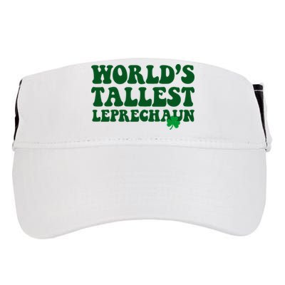 Worlds Tallest Leprechaun St Patricks Clover Adult Drive Performance Visor