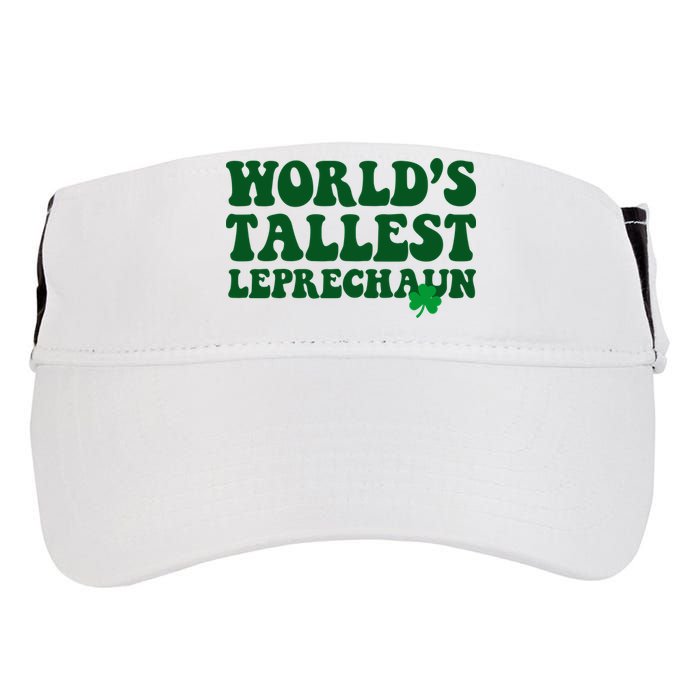 Worlds Tallest Leprechaun St Patricks Clover Adult Drive Performance Visor