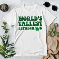 Worlds Tallest Leprechaun St Patricks Clover Premium T-Shirt