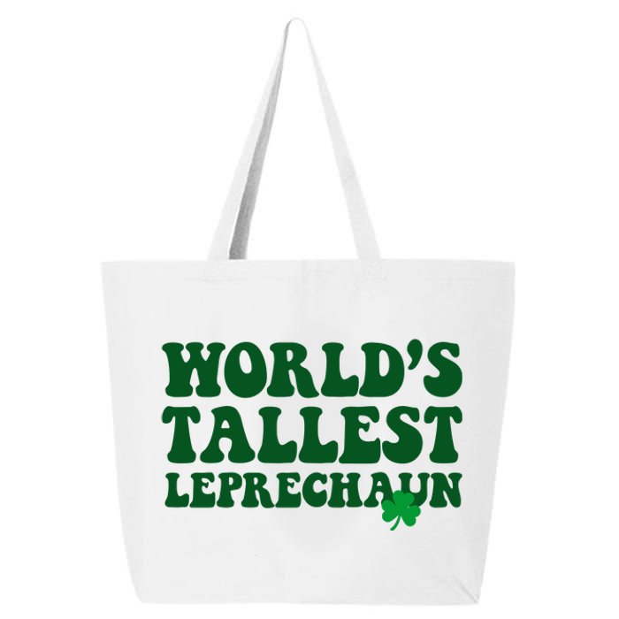 Worlds Tallest Leprechaun St Patricks Clover 25L Jumbo Tote