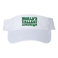 Worlds Tallest Leprechaun St Patricks Clover Valucap Bio-Washed Visor