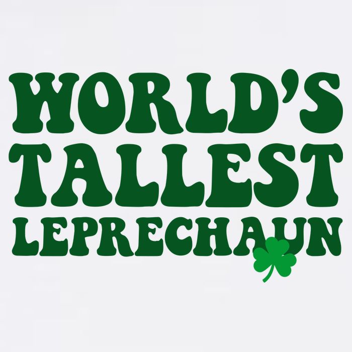 Worlds Tallest Leprechaun St Patricks Clover Kids T-Shirt
