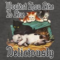Wouldst Thou Like To Live Deliciously Vector Backpack