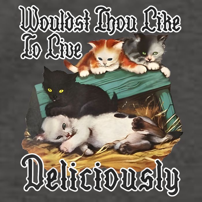 Wouldst Thou Like To Live Deliciously Vector Backpack