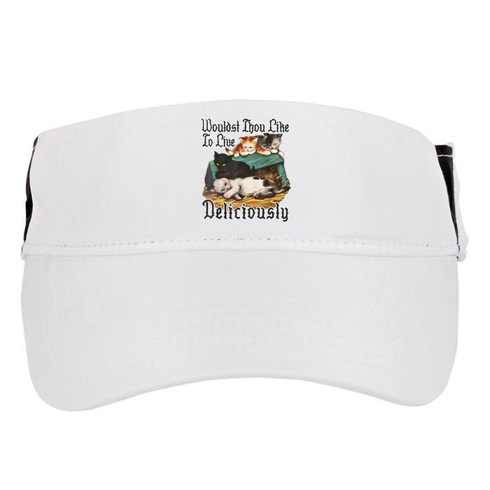 Wouldst Thou Like To Live Deliciously Adult Drive Performance Visor