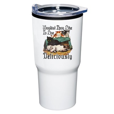 Wouldst Thou Like To Live Deliciously Tumbler