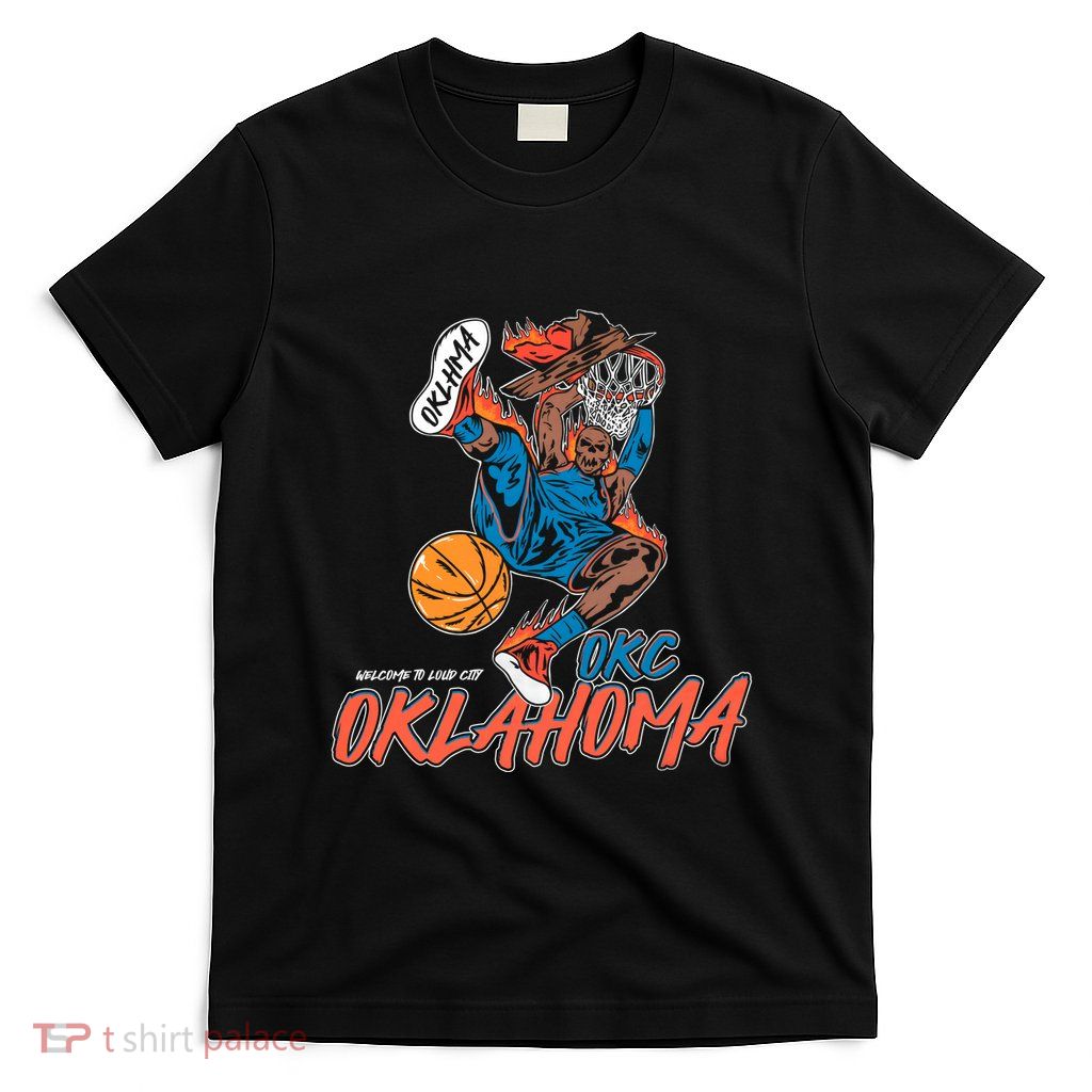 Welcome To Loud City Oklahoma Basketball T-Shirt