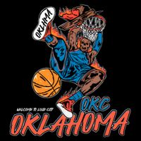 Welcome To Loud City Oklahoma Basketball Flat Bill Trucker Hat