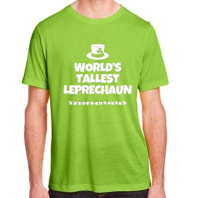 Worlds Tallest Leprechaun Irish St Patricks Day Adult ChromaSoft Performance T-Shirt