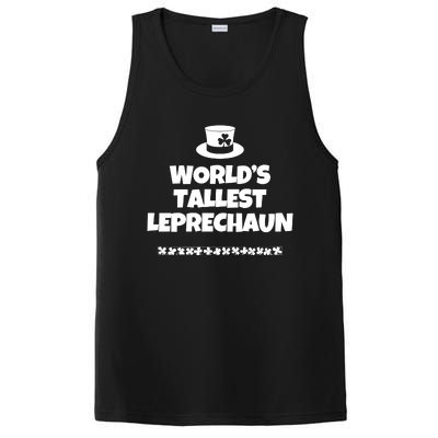 Worlds Tallest Leprechaun Irish St Patricks Day PosiCharge Competitor Tank