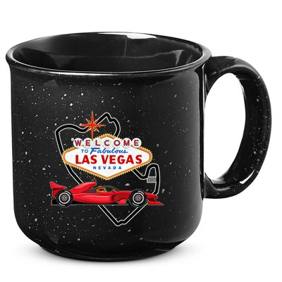 Welcome To Las Vegas Racing Race Car Strip Formula Track Cool Gift 15oz Campfire Ceramic Mug
