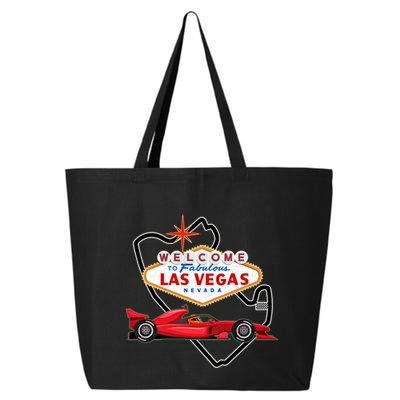 Welcome To Las Vegas Racing Race Car Strip Formula Track Cool Gift 25L Jumbo Tote