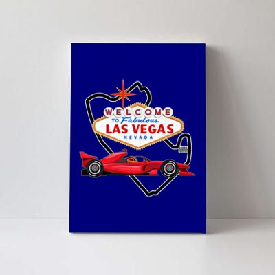 Welcome To Las Vegas Racing Race Car Strip Formula Track Cool Gift Canvas