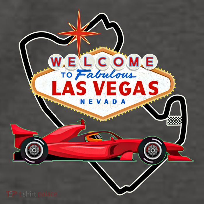 Welcome To Las Vegas Racing Race Car Strip Formula Track Cool Gift Vector Backpack
