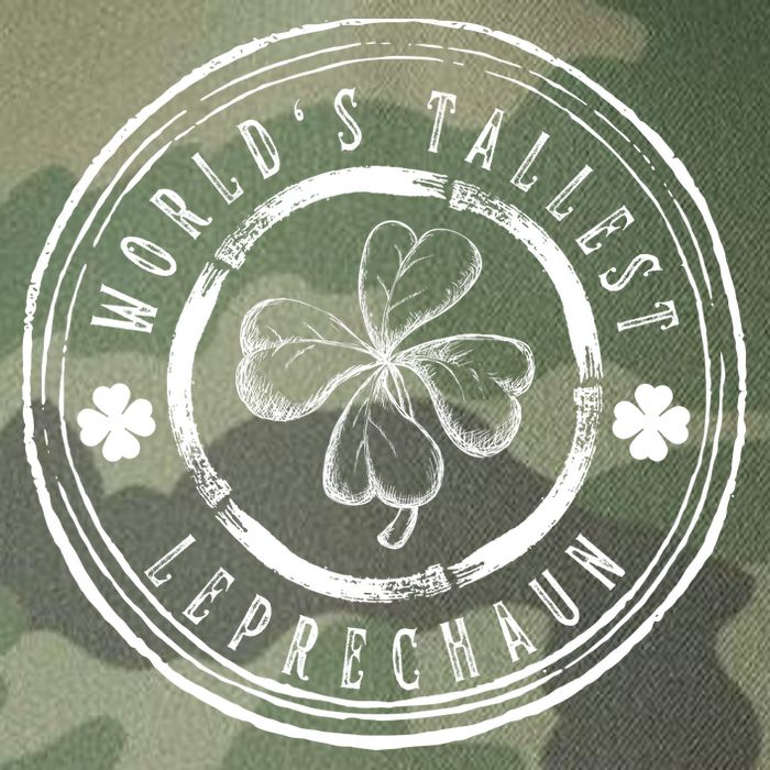 World's Tallest Leprechaun Funny Clovers St Patrick's Day Legacy Tie Dye Trucker Hat