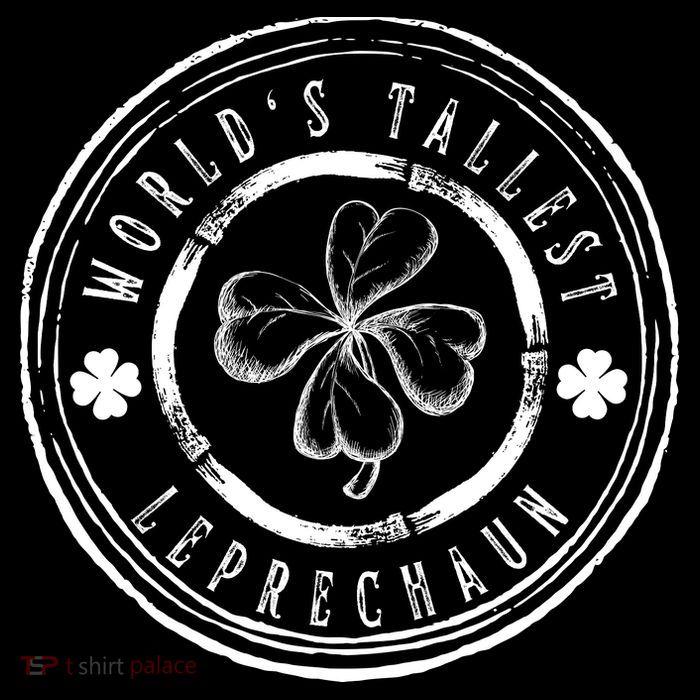 World's Tallest Leprechaun Funny Clovers St Patrick's Day Flexfit Unipanel Trucker Cap