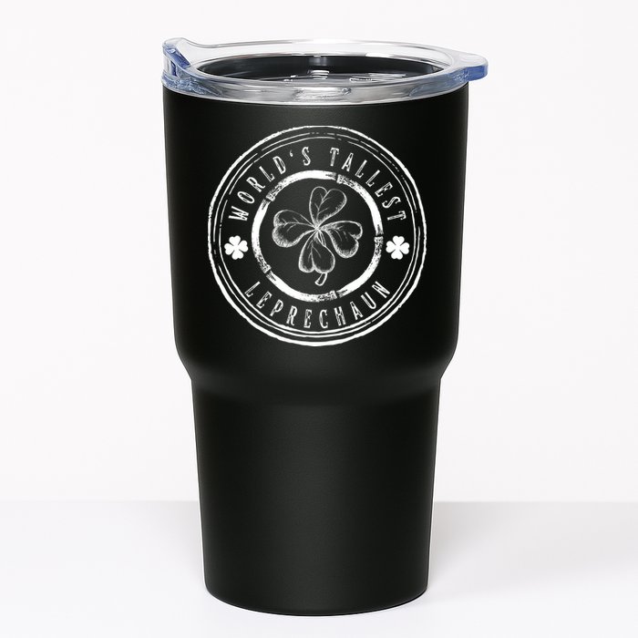 World's Tallest Leprechaun Funny Clovers St Patrick's Day Tumbler