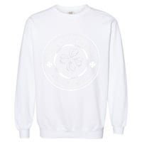 World's Tallest Leprechaun Funny Clovers St Patrick's Day Garment-Dyed Sweatshirt