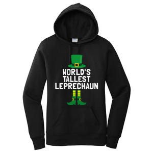 World's Tallest Leprechaun St Patricks Day Women's Pullover Hoodie