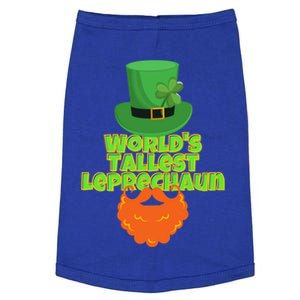 Worlds Tallest Leprechaun Funny St Patricks Day Gift Great Gift Doggie Tank