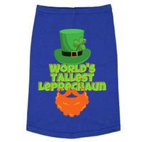 Worlds Tallest Leprechaun Funny St Patricks Day Gift Great Gift Doggie Tank