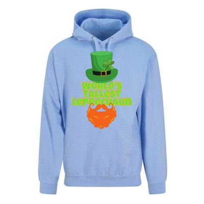 Worlds Tallest Leprechaun Funny St Patricks Day Gift Great Gift Unisex Surf Hoodie