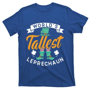 Worlds Tallest Leprechaun Ireland St Patricks Day Irish Cool Gift T-Shirt