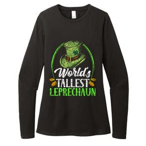 Worlds Tallest Leprechaun Irish Ireland St Patricks Day Funny Gift Womens CVC Long Sleeve Shirt