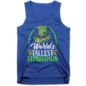 Worlds Tallest Leprechaun Irish Ireland St Patricks Day Funny Gift Tank Top