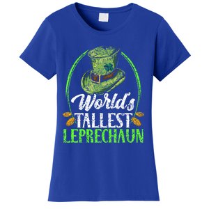 Worlds Tallest Leprechaun Irish Ireland St Patricks Day Funny Gift Women's T-Shirt