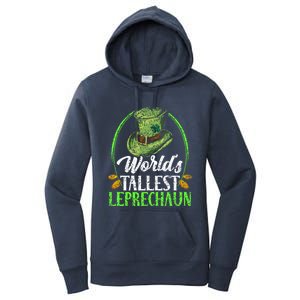 Worlds Tallest Leprechaun Irish Ireland St Patricks Day Funny Gift Women's Pullover Hoodie