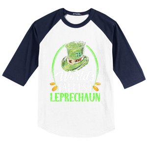 Worlds Tallest Leprechaun Irish Ireland St Patricks Day Funny Gift Baseball Sleeve Shirt