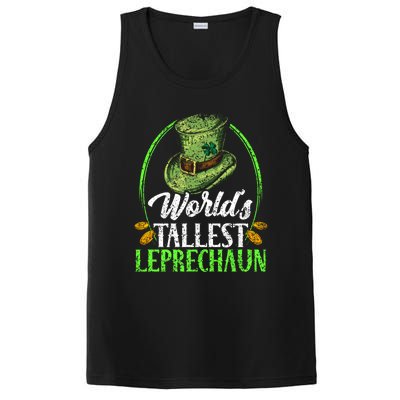 Worlds Tallest Leprechaun Irish Ireland St Patricks Day Gift PosiCharge Competitor Tank