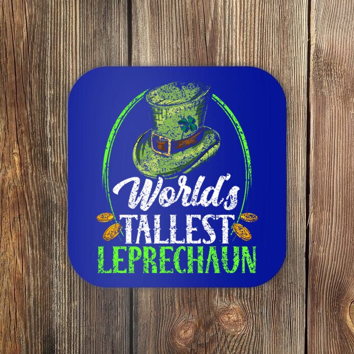 Worlds Tallest Leprechaun Irish Ireland St Patricks Day Gift Coaster