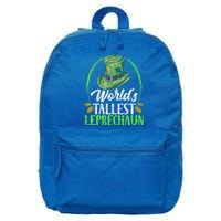 Worlds Tallest Leprechaun Irish Ireland St Patricks Day Gift 16 in Basic Backpack