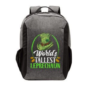 Worlds Tallest Leprechaun Irish Ireland St Patricks Day Gift Vector Backpack