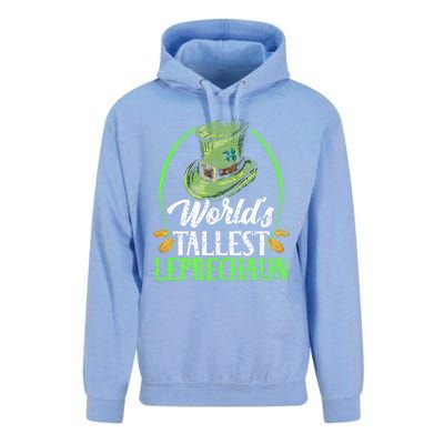 Worlds Tallest Leprechaun Irish Ireland St Patricks Day Gift Unisex Surf Hoodie