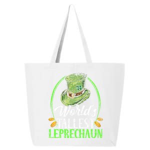 Worlds Tallest Leprechaun Irish Ireland St Patricks Day Gift 25L Jumbo Tote