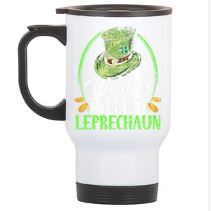 Worlds Tallest Leprechaun Irish Ireland St Patricks Day Gift Stainless Steel Travel Mug