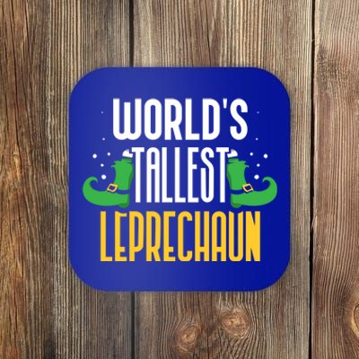 Worlds Tallest Leprechaun Irish St Patricks Day Ireland Meaningful Gift Coaster