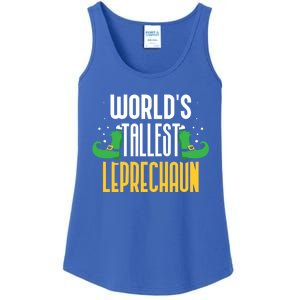 Worlds Tallest Leprechaun Irish St Patricks Day Ireland Meaningful Gift Ladies Essential Tank