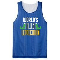 Worlds Tallest Leprechaun Irish St Patricks Day Ireland Meaningful Gift Mesh Reversible Basketball Jersey Tank