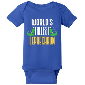 Worlds Tallest Leprechaun Irish St Patricks Day Ireland Meaningful Gift Baby Bodysuit