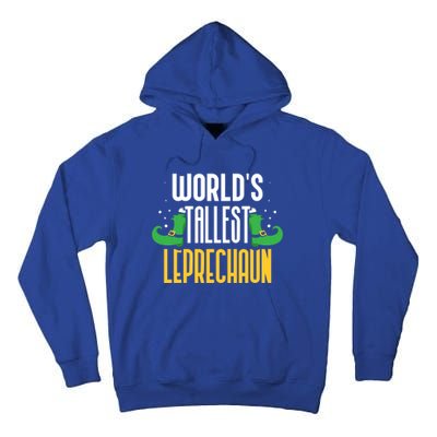 Worlds Tallest Leprechaun Irish St Patricks Day Ireland Meaningful Gift Tall Hoodie