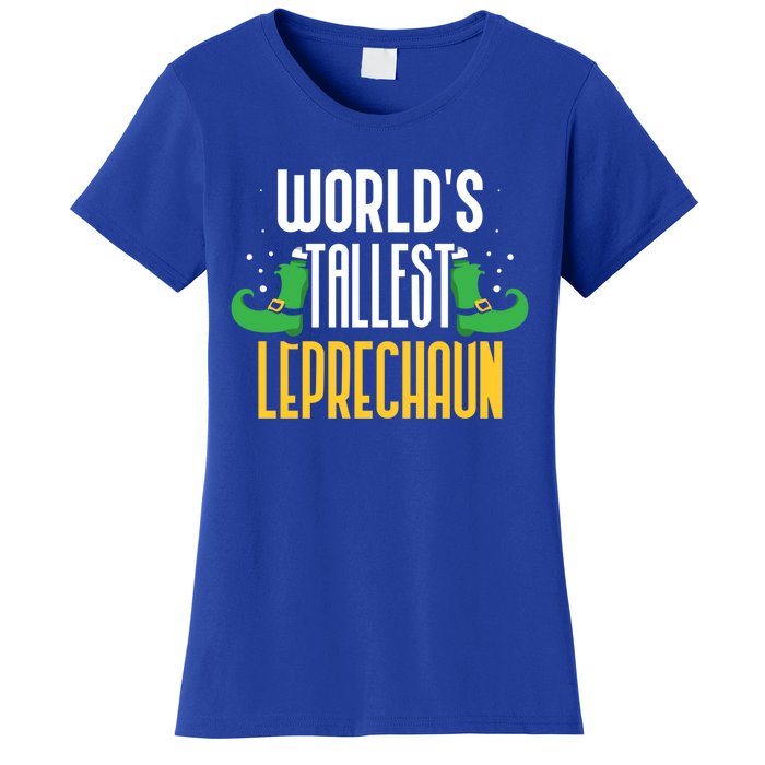 Worlds Tallest Leprechaun Irish St Patricks Day Ireland Meaningful Gift Women's T-Shirt