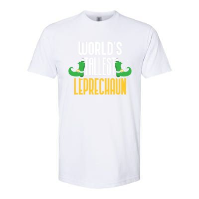 Worlds Tallest Leprechaun Irish St Patricks Day Ireland Meaningful Gift Softstyle CVC T-Shirt