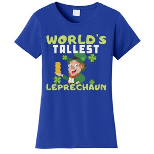 Worlds Tallest Leprechaun St Patricks Day Gift Women's T-Shirt