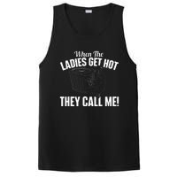 When The Ladies Get Hot They Call Me Funny Hvac Technician PosiCharge Competitor Tank