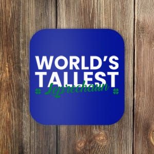 Worlds Tallest Leprechaun St Patricks Day Gift Coaster